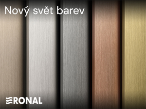 Ronal - Nový svět barev pro vaši sprchovou zástěnu