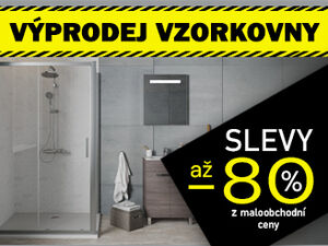 Výprodej vzorkovny - sprchové kouty Kermi a další!